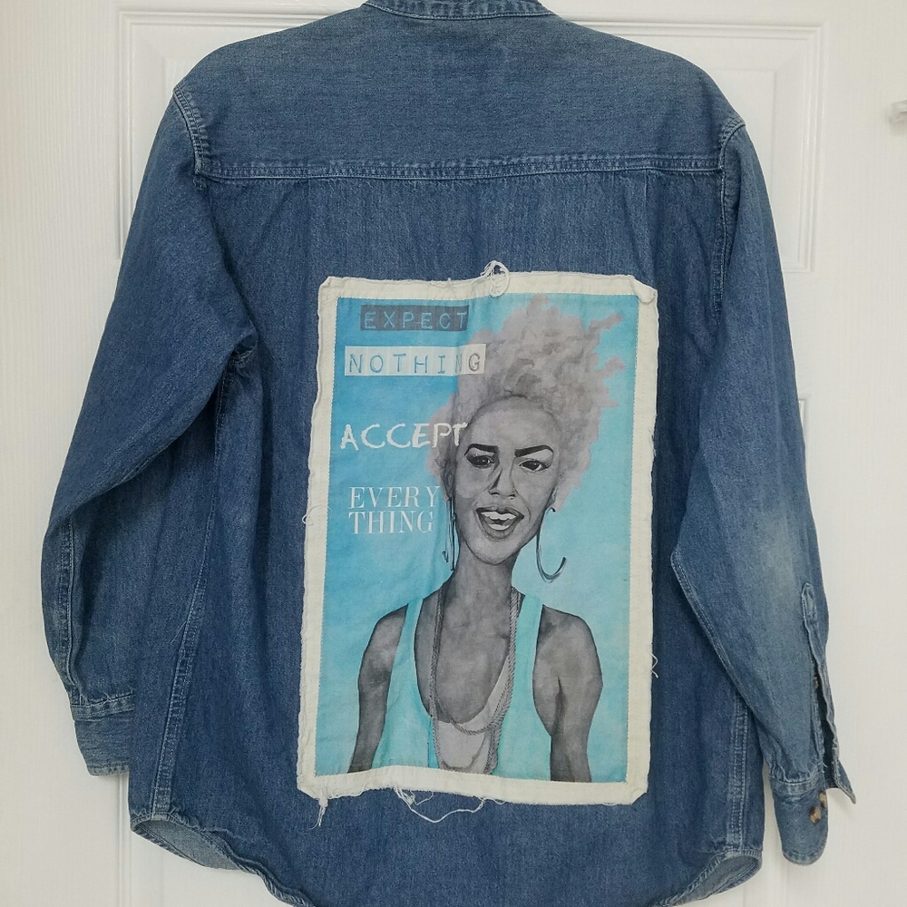 Jean Jacket with Print